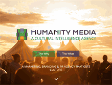 Tablet Screenshot of humanitymedia.net